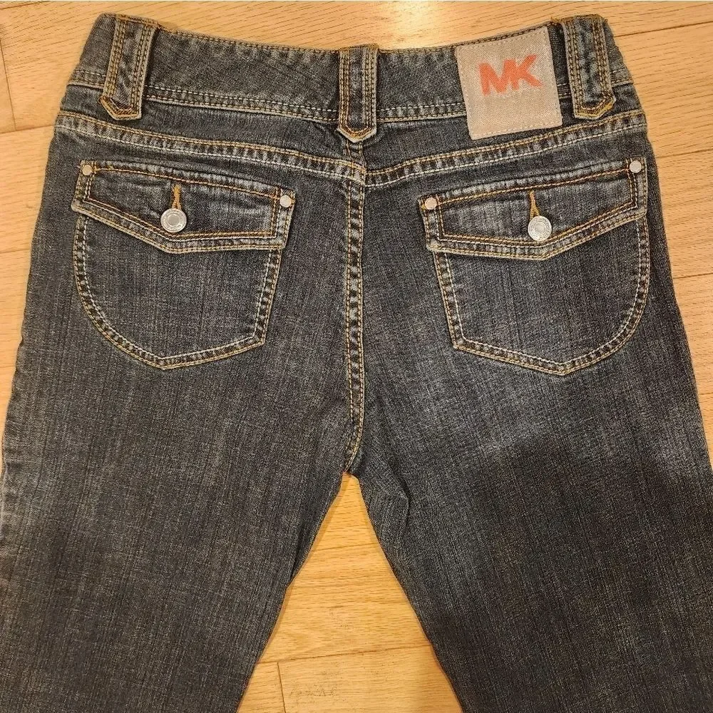 MICHAEL KORS vintage designer straight leg jeans | size 6